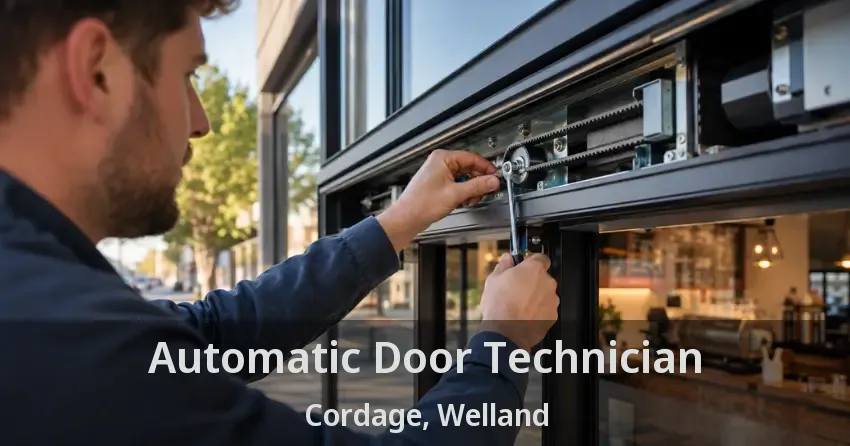 Automatic Door Technician Cordage, Welland - ON