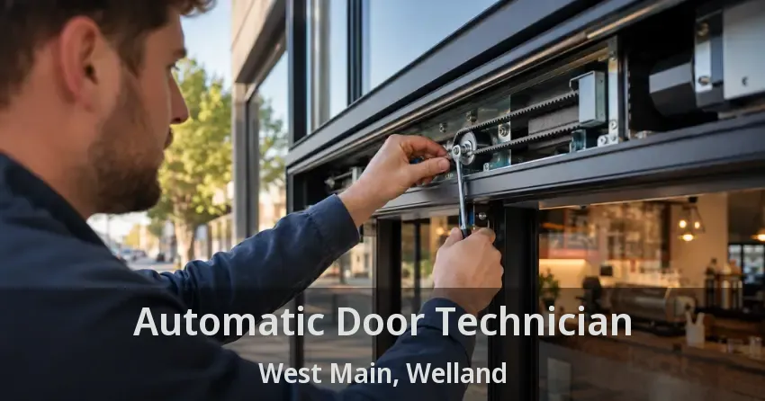 Automatic Door Technician West Main, Welland - ON