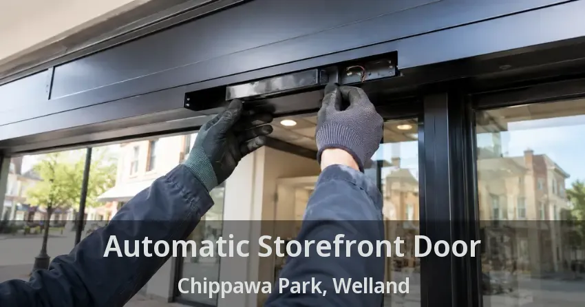 Automatic Storefront Door Chippawa Park, Welland - ON