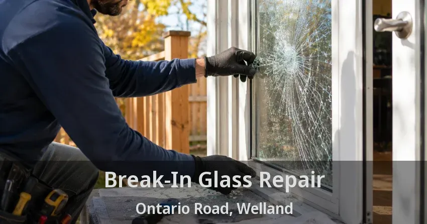 Break-In Glass Repair Ontario Road, Welland - ON