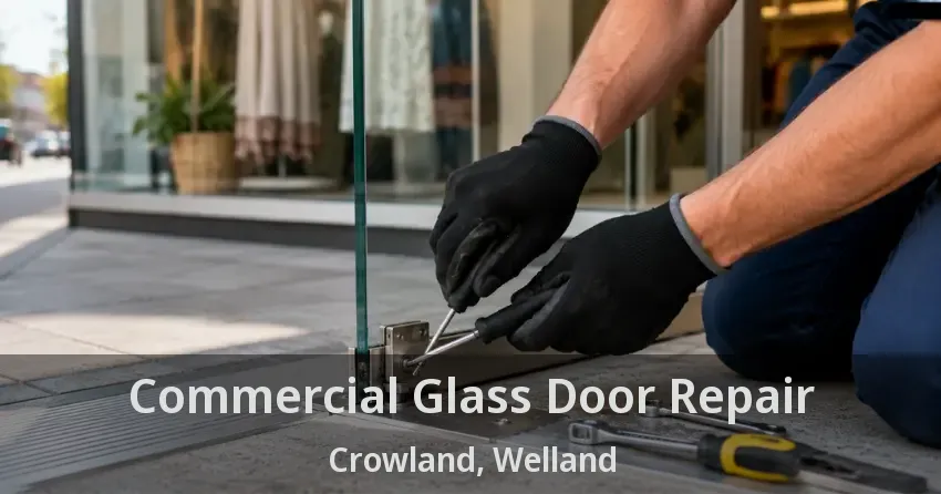 Commercial Glass Door Repair Crowland, Welland - ON