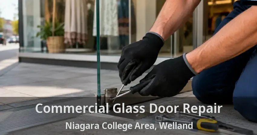 Commercial Glass Door Repair Niagara College Area, Welland - ON