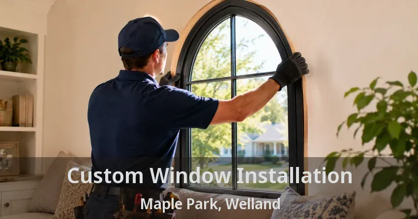 Custom Window Installation Maple Park, Welland - ON