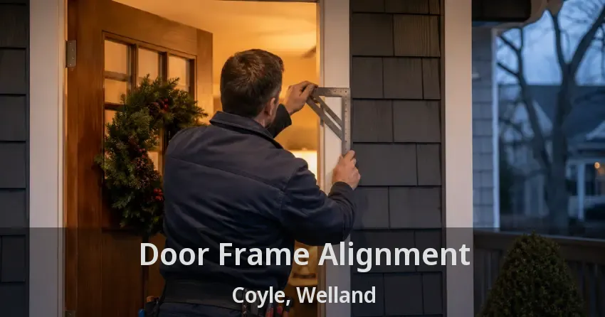 Door Frame Alignment Coyle, Welland - ON