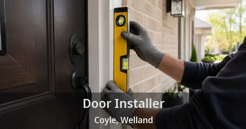 Door Installer Coyle, Welland - ON