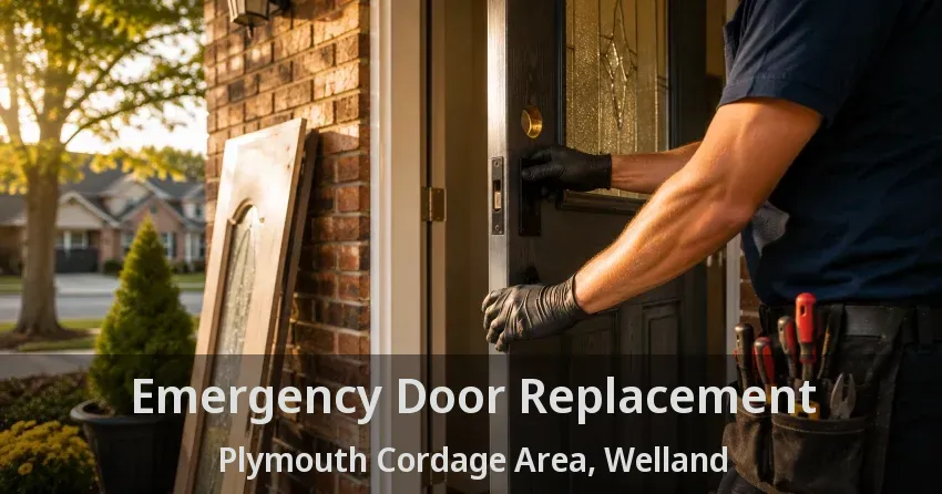 Emergency Door Replacement Plymouth Cordage Area, Welland - ON