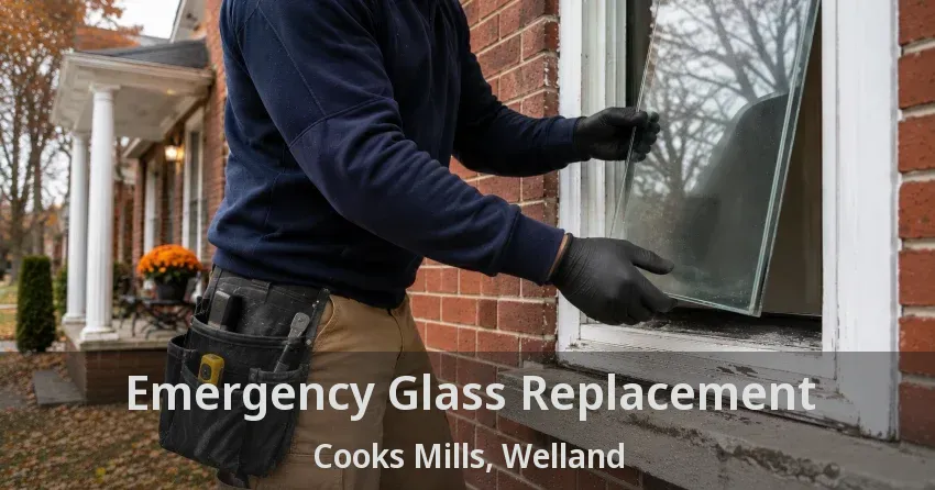 Emergency Glass Replacement Cooks Mills, Welland - ON