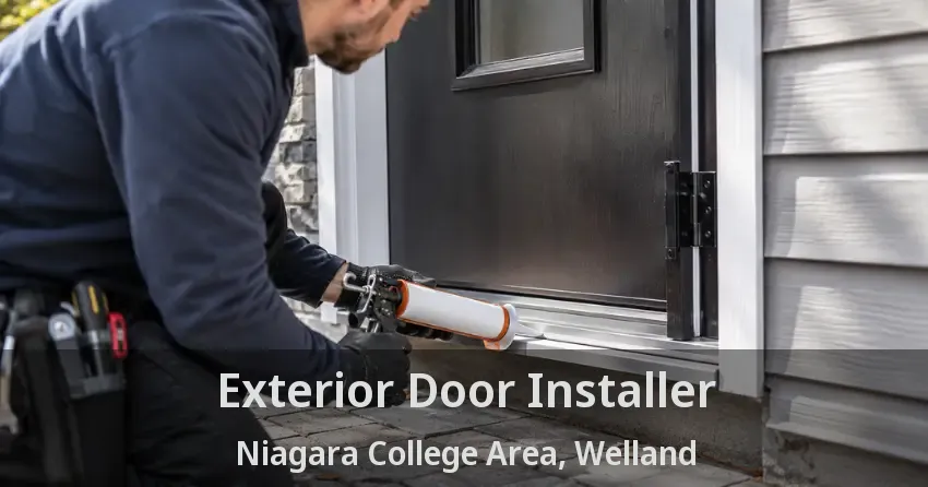 Exterior Door Installer Niagara College Area, Welland - ON