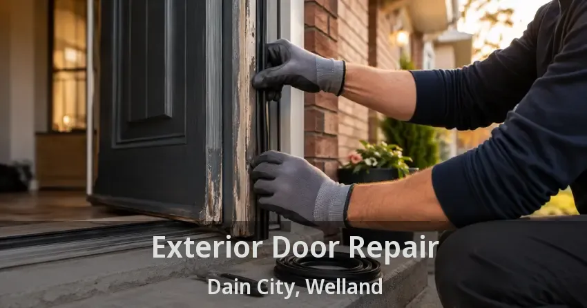 Exterior Door Repair Dain City, Welland - ON
