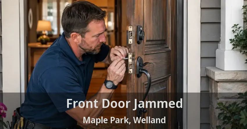 Front Door Jammed Maple Park, Welland - ON