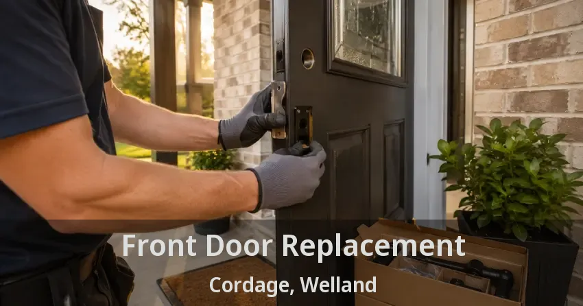 Front Door Replacement Cordage, Welland - ON