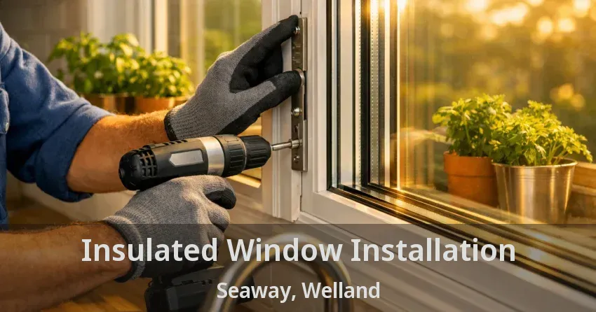 Insulated Window Installation Seaway, Welland - ON