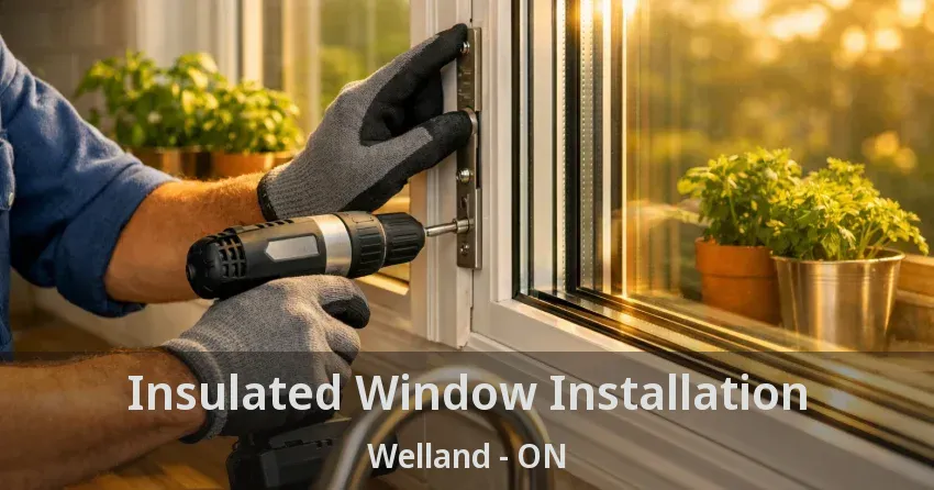 Insulated Window Installation Welland - ON