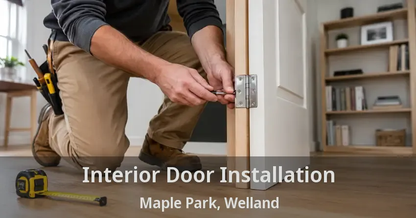 Interior Door Installation Maple Park, Welland - ON