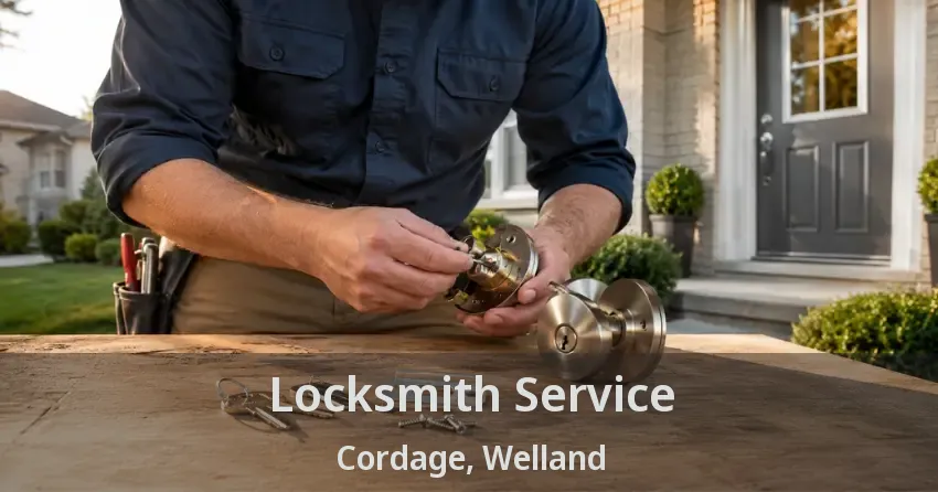 Locksmith Service Cordage, Welland - ON