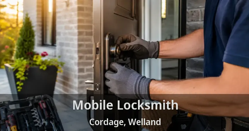 Mobile Locksmith Cordage, Welland - ON