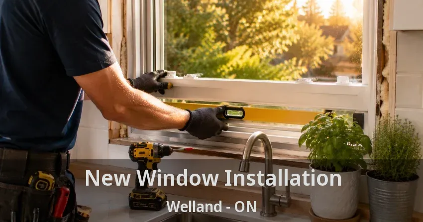 New Window Installation Welland - ON