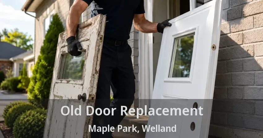 Old Door Replacement Maple Park, Welland - ON