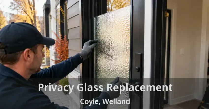 Privacy Glass Replacement Coyle, Welland - ON