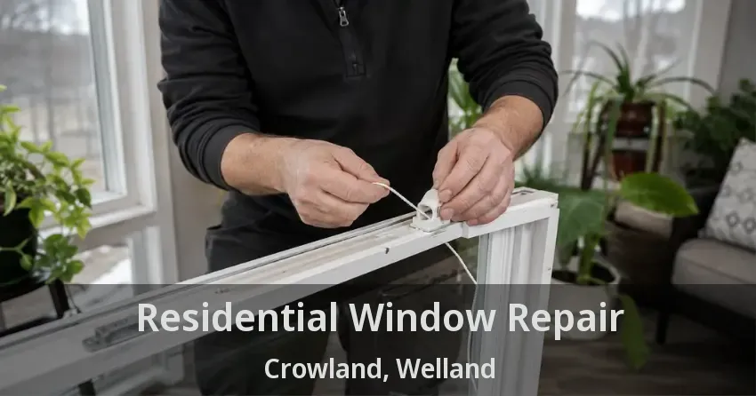 Residential Window Repair Crowland, Welland - ON
