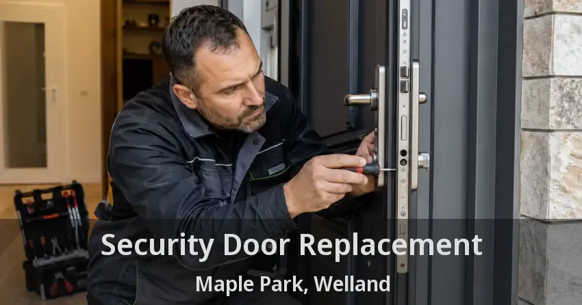 Security Door Replacement Maple Park, Welland - ON