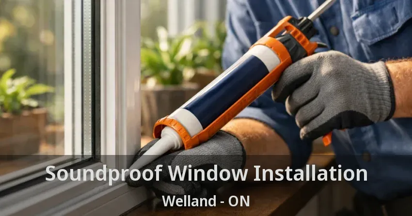 Soundproof Window Installation Welland - ON