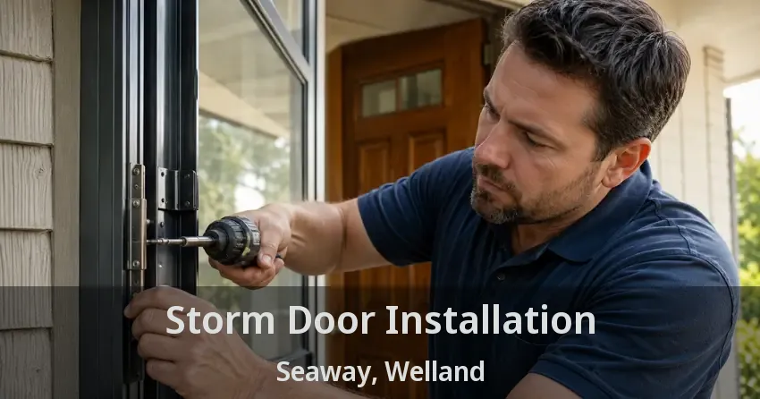 Storm Door Installation Seaway, Welland - ON