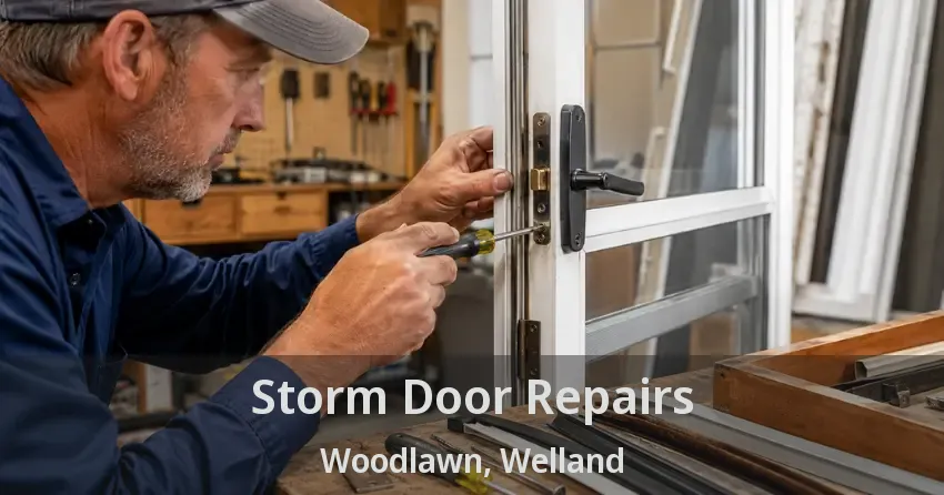 Storm Door Repairs Woodlawn, Welland - ON