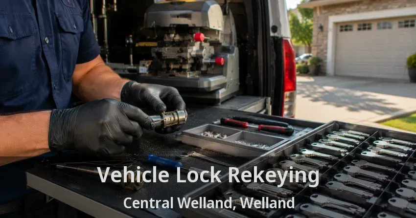 Vehicle Lock Rekeying Central Welland, Welland - ON