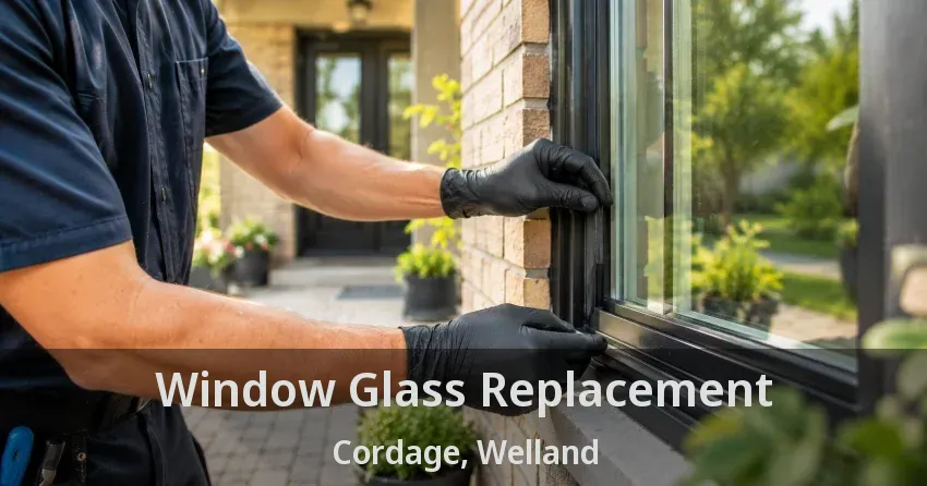 Window Glass Replacement Cordage, Welland - ON