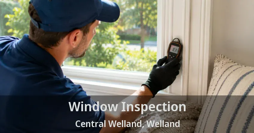 Window Inspection Central Welland, Welland - ON
