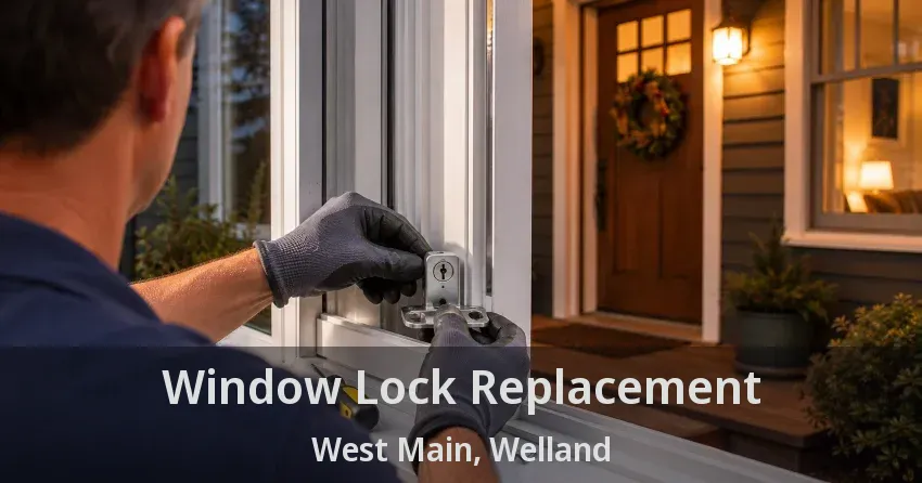 Window Lock Replacement West Main, Welland - ON