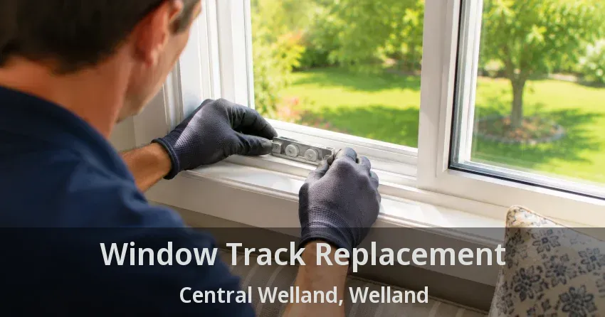 Window Track Replacement Central Welland, Welland - ON