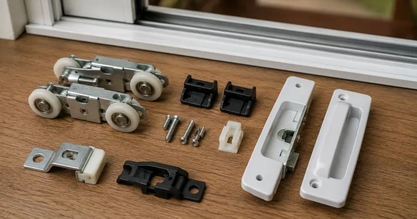 sliding door broken Coyle, Welland roller and track inspection